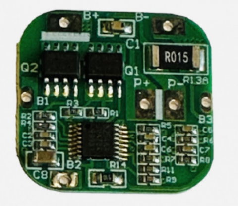 Ličio baterijų krovimo ir apsaugos modulis 14.4V 4A